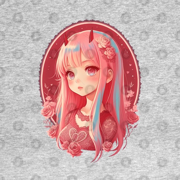 Chibi Zero Two by Selene’s Designs